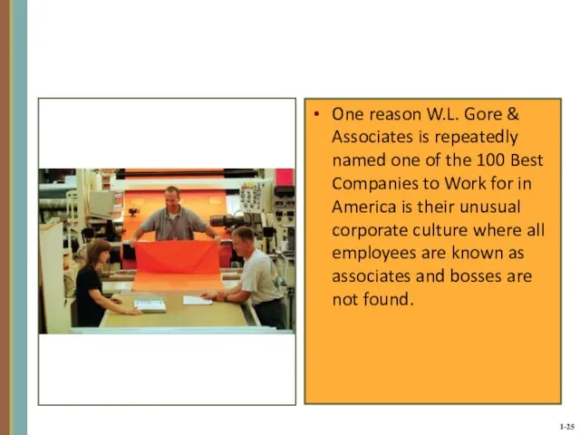 One reason W.L. Gore & Associates is repeatedly named one of the