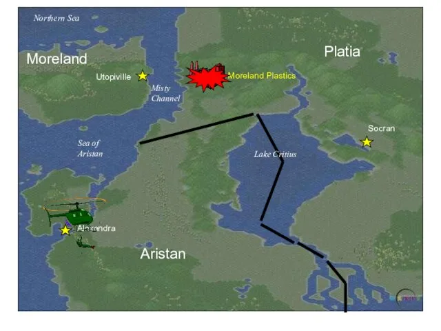 Platia Aristan Alexendra Socran Lake Critius Misty Channel Sea of Aristan Northern