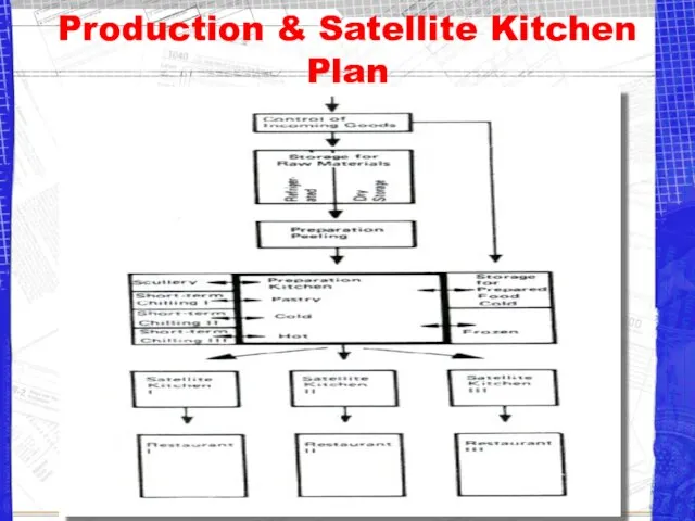 Production & Satellite Kitchen Plan A B C