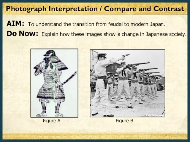 Do Now: Explain how these images show a change in Japanese society.