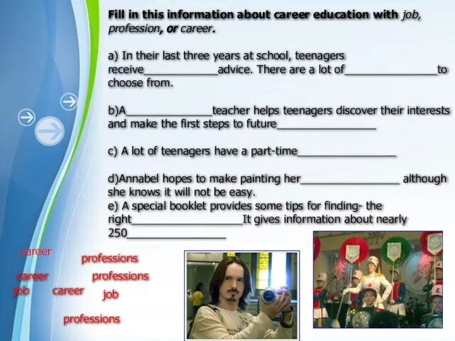 career career professions professions job job professions career Fill in this information