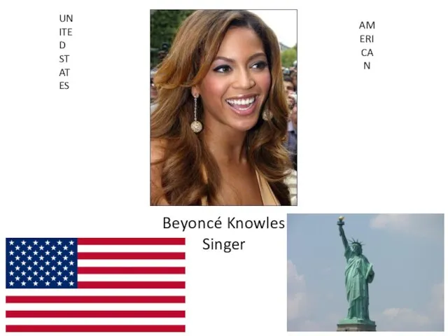 Beyoncé Knowles Singer AMERICAN UNITED STATES