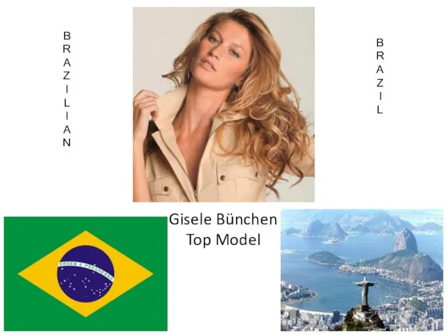 Gisele Bünchen Top Model BRAZILIAN BRAZIL