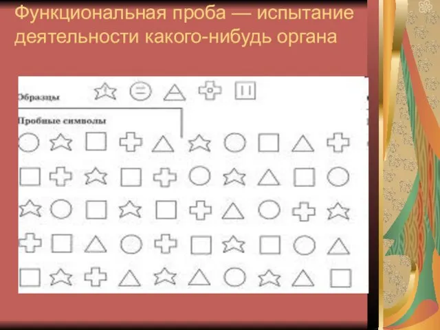 Функциональная проба — испытание деятельности какого-нибудь органа