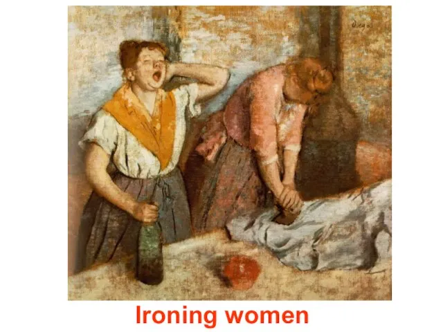 Ironing women