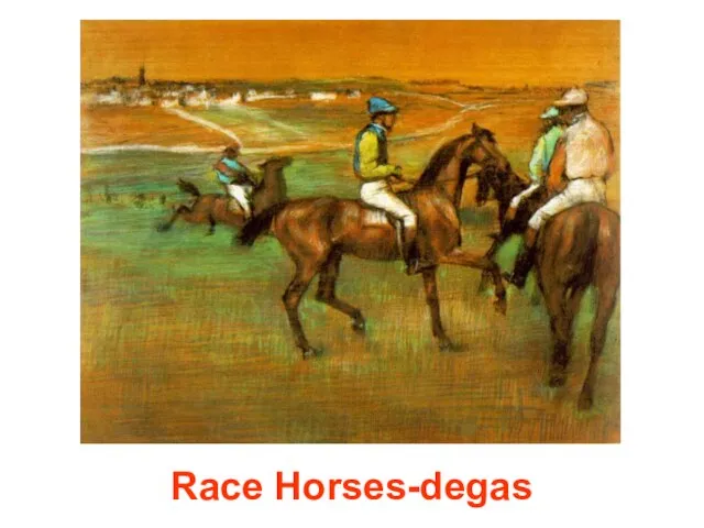Race Horses-degas