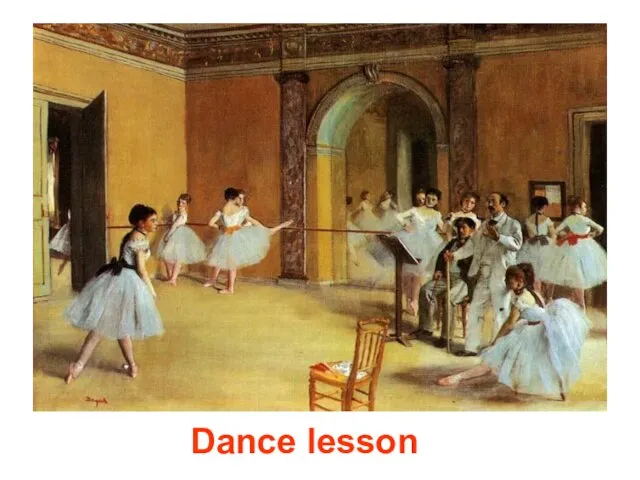 Dance lesson