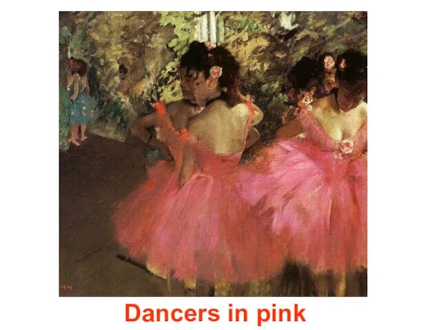 Dancers in pink