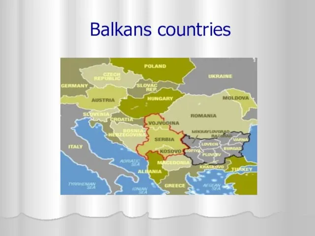 Balkans countries