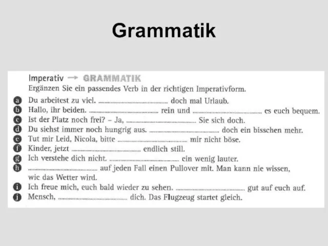 Grammatik