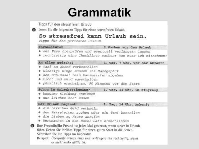 Grammatik