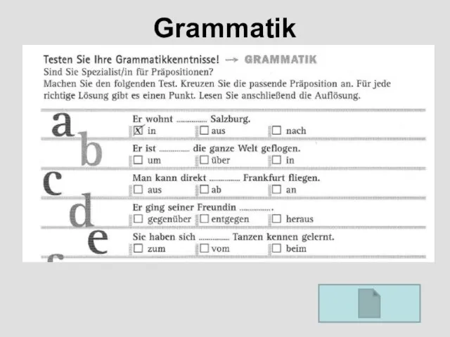 Grammatik