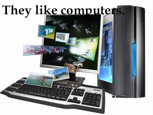 They like computers.