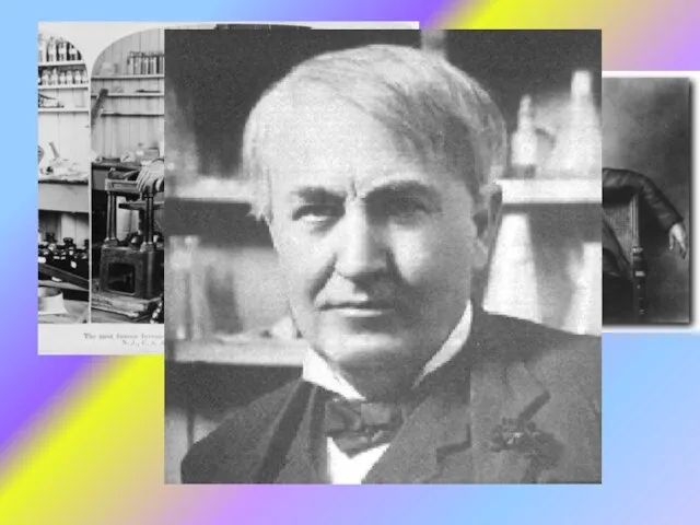 Thomas Alva Edison When Edison was born, society still thought of electricity