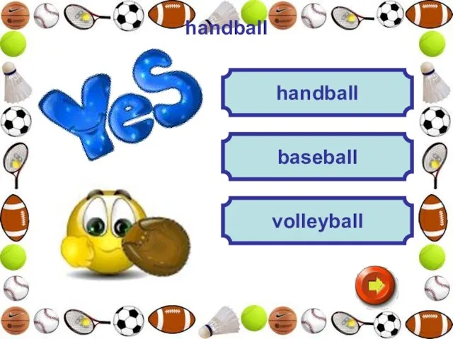 handball handball volleyball baseball