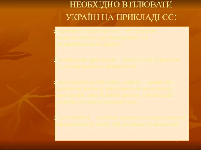 ПРИНЦИПИ РП, ЩО НЕОБХІДНО ВТІЛЮВАТИ УКРАЇНІ НА ПРИКЛАДІ ЄС: принцип партнерства –