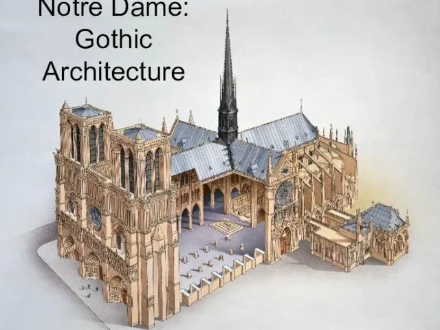 Notre Dame: Gothic Architecture