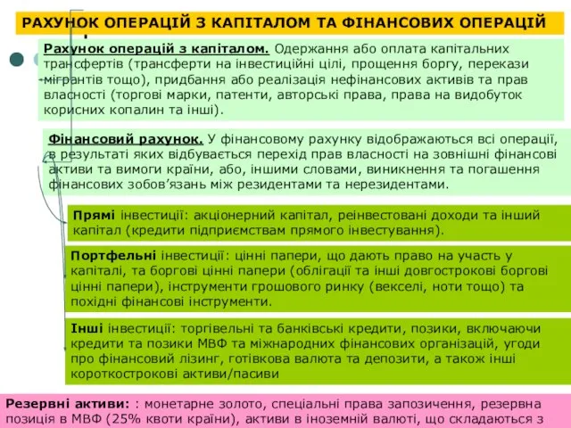 РАХУНОК ОПЕРАЦІЙ З КАПІТАЛОМ ТА ФІНАНСОВИХ ОПЕРАЦІЙ Рахунок операцій з капіталом. Одержання