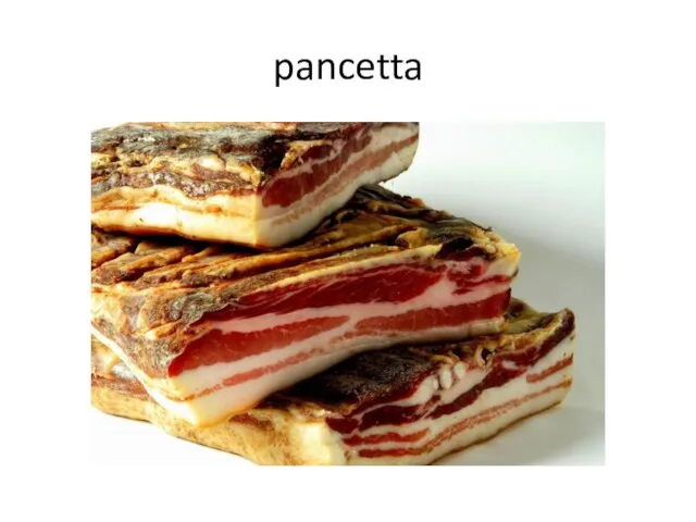 pancetta