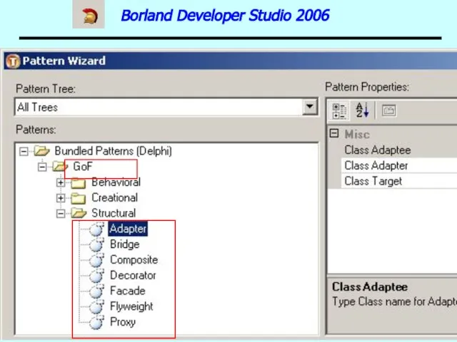 Patterns Borland Developer Studio 2006