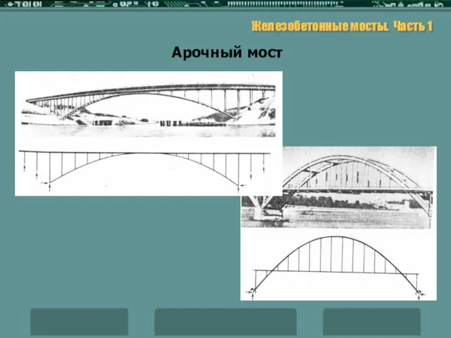 Железобетонные мосты. Часть 1 Арочный мост