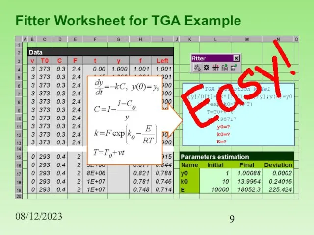 08/12/2023 Fitter Worksheet for TGA Example