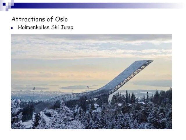 Attractions of Oslo Holmenkollen Ski Jump