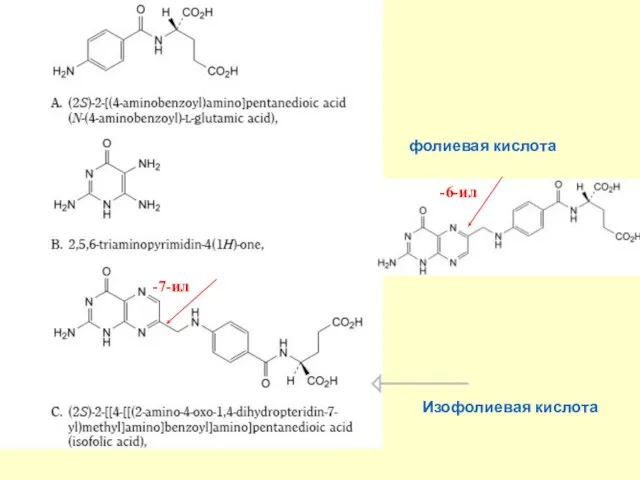 Изофолиевая кислота фолиевая кислота -6-ил -7-ил