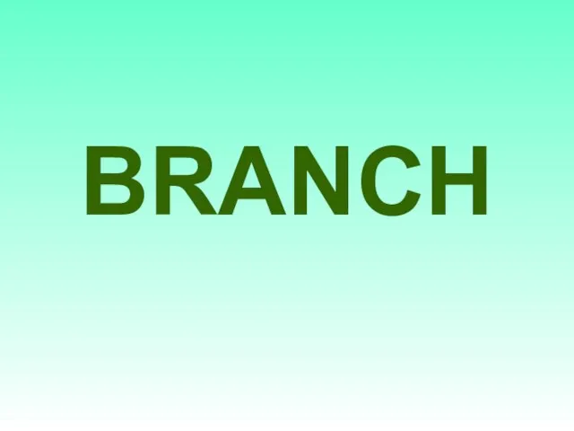 BRANCH