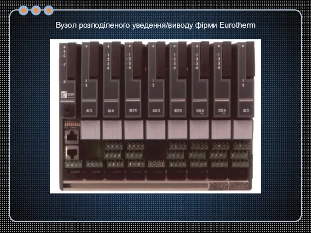 Вузол розподіленого уведення/виводу фірми Eurotherm