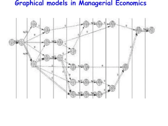 Graphical models in Managerial Economics