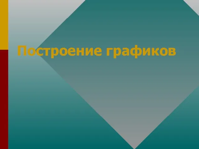 Построение графиков