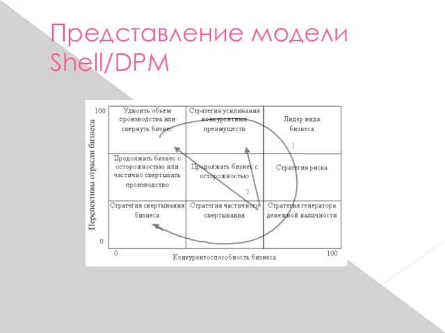 Представление модели Shell/DPM