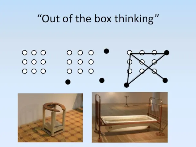 “Out of the box thinking”