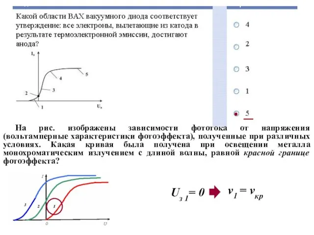 Uз 1= 0 ν1 = νкр