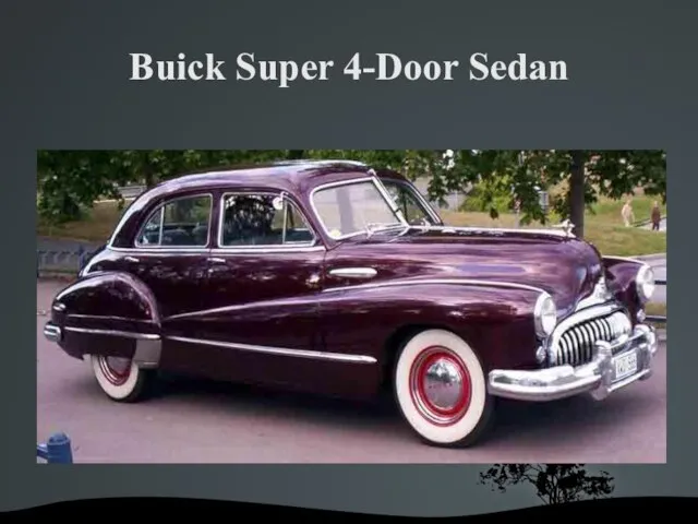 Buick Super 4-Door Sedan