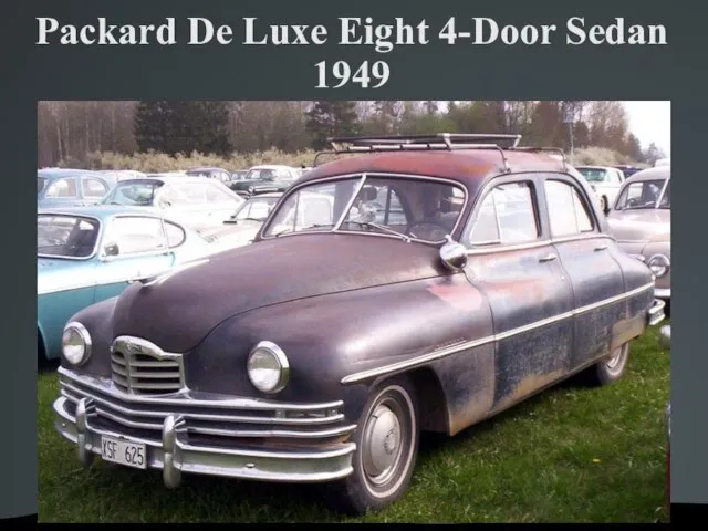 Packard De Luxe Eight 4-Door Sedan 1949