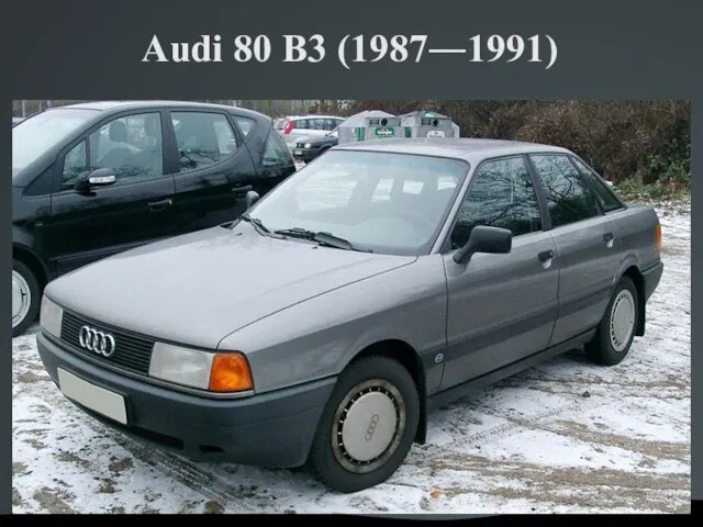 Audi 80 B3 (1987―1991)