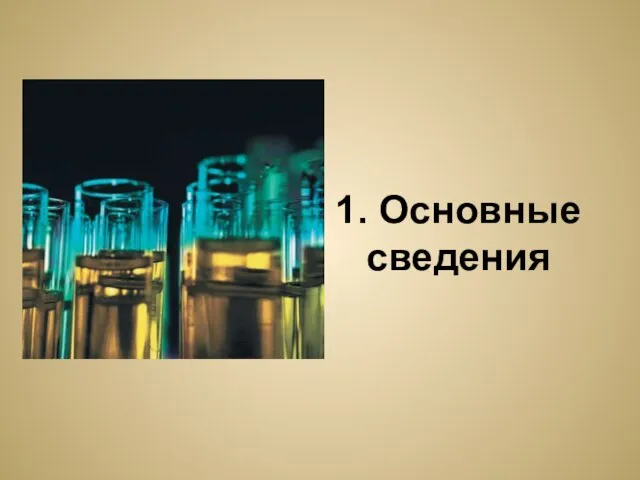 1. Основные сведения