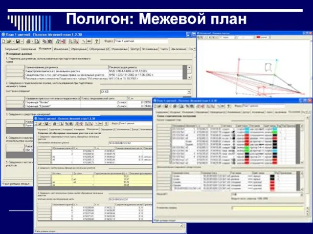 Полигон: Межевой план