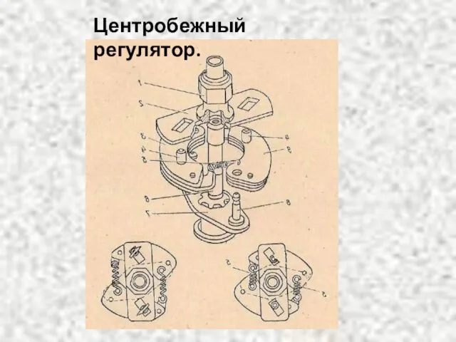 Центробежный регулятор.