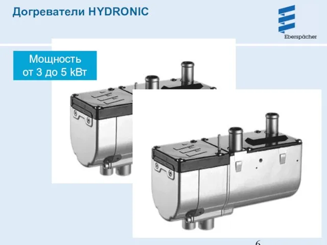 Догреватели HYDRONIC Мощность от 3 до 5 kВт