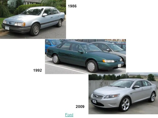 Ford Taurus 1986 1992 2009