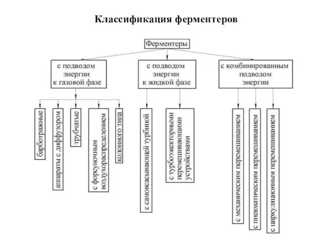 Классификация ферментеров