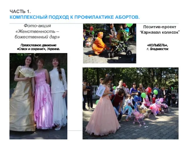 Фото-акция «Женственность – божественный дар» Православное движение «Спаси и сохрани!», Украина. Позитив-проект