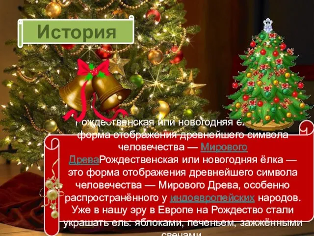 Рождественская или новогодняя ёлка — это форма отображения древнейшего символа человечества —
