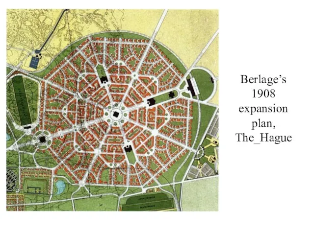 Berlage’s 1908 expansion plan, The_Hague