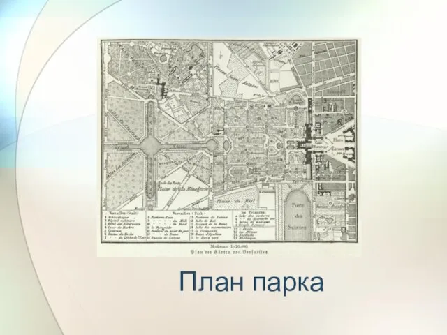 План парка