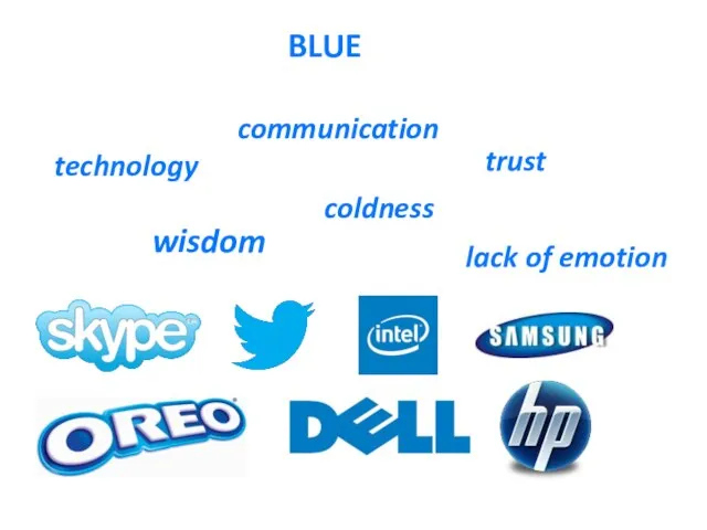 BLUE technology communication trust wisdom coldness lack of emotion