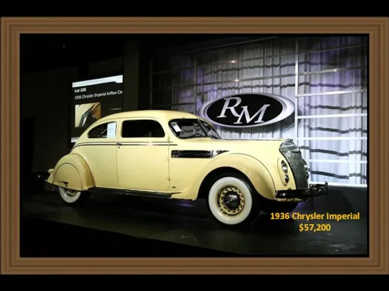 1936 Chrysler Imperial $57,200